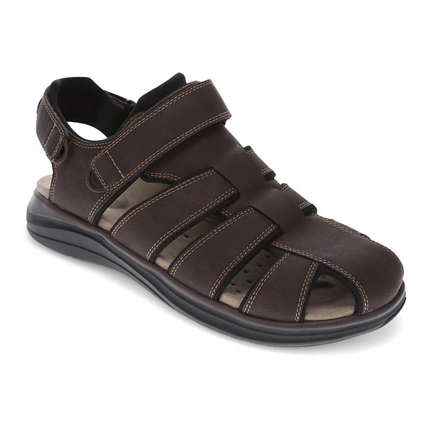 Dockers Men\'s 10 M Byrd Closed Toe Sandals Dark Brown Fisherman Shoes NEW Amazon.com | Dockers Men main image 2