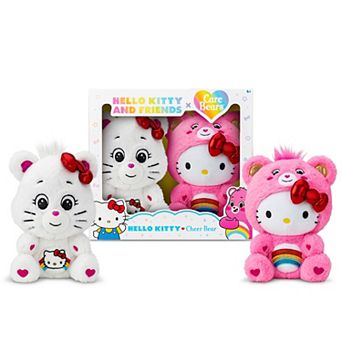 Care Bears 2-Pack Hello Kitty Plush Set