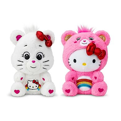 Care Bears 2-Pack Hello Kitty Plush Set