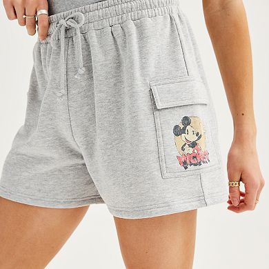 Disney's Mickey Mouse Juniors' Fleece Cargo Shorts