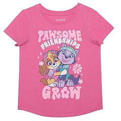 Paw Patrol Nickelodeon Girls Skye, Marshall and Rubble Hoodie, Tee and  Legging Set for Toddler, Little and Big Girl - Pink