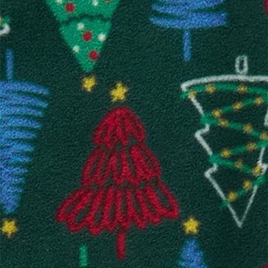 Boys 4-14 Carter's 1-Piece Christmas Tree Fleece Footie Pajamas