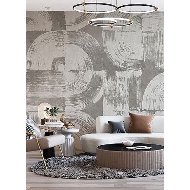 Brewster Home Fashions Brushstrokes Mural Wallpaper Decals