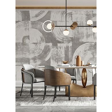 Brewster Home Fashions Brushstrokes Mural Wallpaper Decals