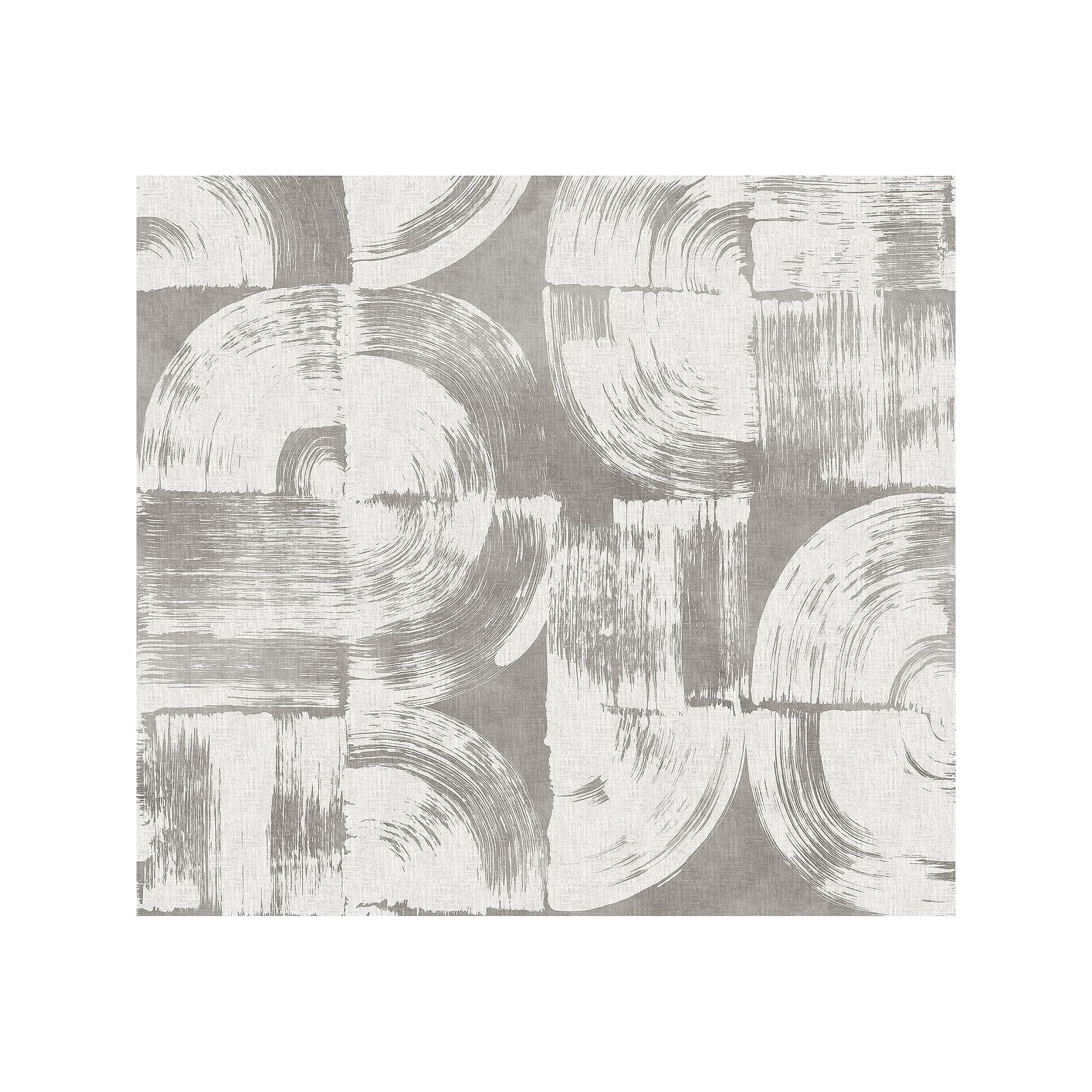 Brewster Home Fashions Brushstrokes Mural Wallpaper Decals, Gray