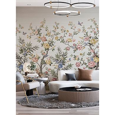 Brewster Home Fashions Spring Chinoiserie Mural Wallpaper Decals