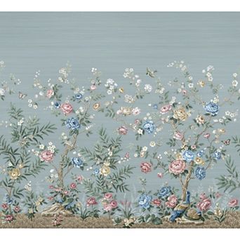 Brewster Home Fashions Winter Chinoiserie Mural Wallpaper Decals