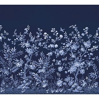 Brewster Home Fashions Twilight Chinoiserie Mural Wallpaper Decals