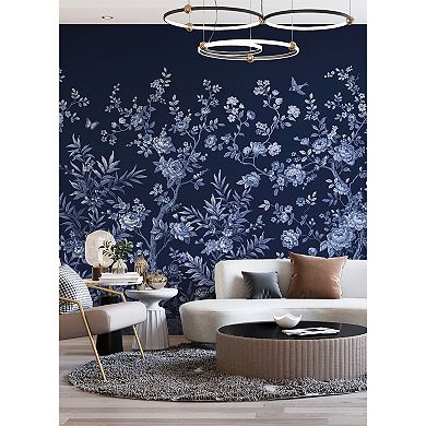 Brewster Home Fashions Twilight Chinoiserie Mural Wallpaper Decals