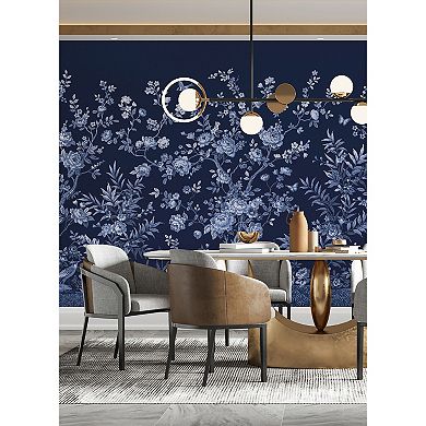 Brewster Home Fashions Twilight Chinoiserie Mural Wallpaper Decals