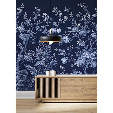 Brewster Home Fashions Twilight Chinoiserie Mural Wallpaper Decals