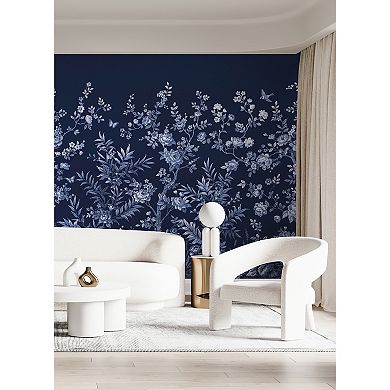 Brewster Home Fashions Twilight Chinoiserie Mural Wallpaper Decals