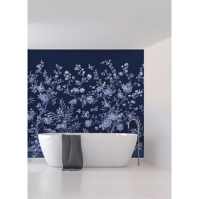 Brewster Home Fashions Twilight Chinoiserie Mural Wallpaper Decals