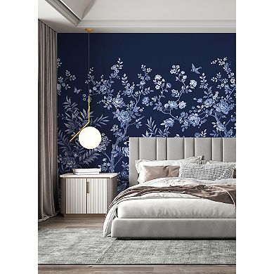 Brewster Home Fashions Twilight Chinoiserie Mural Wallpaper Decals