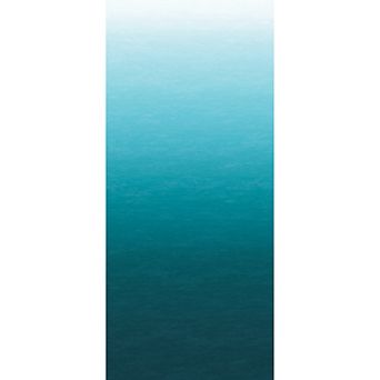 Brewster Home Fashions Caribbean Sea Teal Blue Ombre Mural Wallpaper Decals