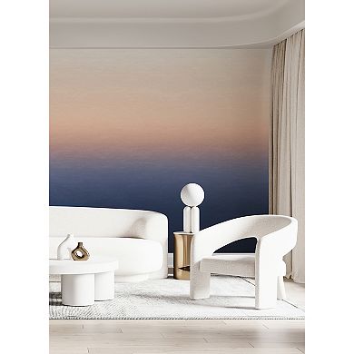 Brewster Home Fashions Sunrise Ombre Mural Wallpaper Decals