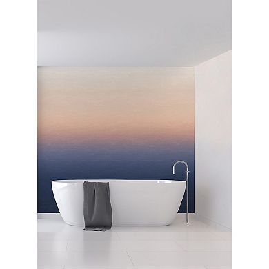 Brewster Home Fashions Sunrise Ombre Mural Wallpaper Decals