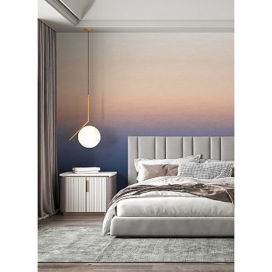 Brewster Home Fashions Sunrise Ombre Mural Wallpaper Decals