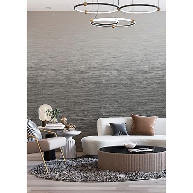 Brewster Home Fashions Mist Light Grey Ombre Mural Wallpaper Decals