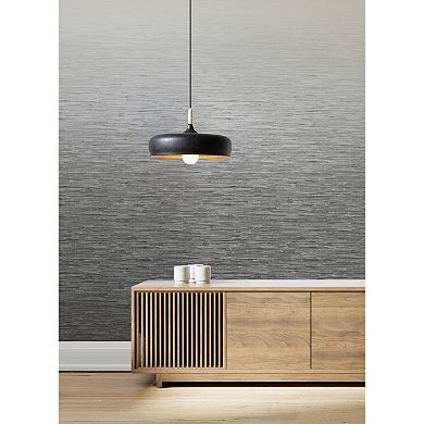 Brewster Home Fashions Mist Light Grey Ombre Mural Wallpaper Decals