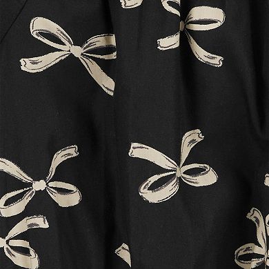 Girls 4-14 Carter's Bow Print Blouse