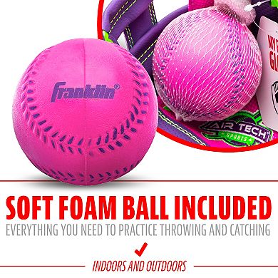 Franklin Sports Youth Air Tech Right Hand Throw Baseball Glove & Ball Set