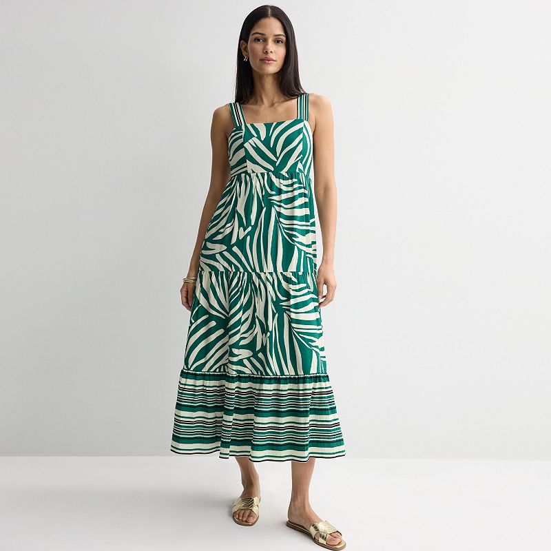 Women's Nine West Tiered Maxi Dress,