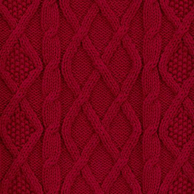 Toddler Girl Carter's Cable Knit Mock Neck Sweater