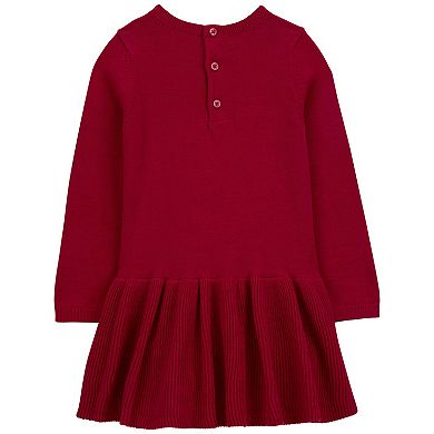 Toddler Girl Carter's Cable Knit Sweater Dress