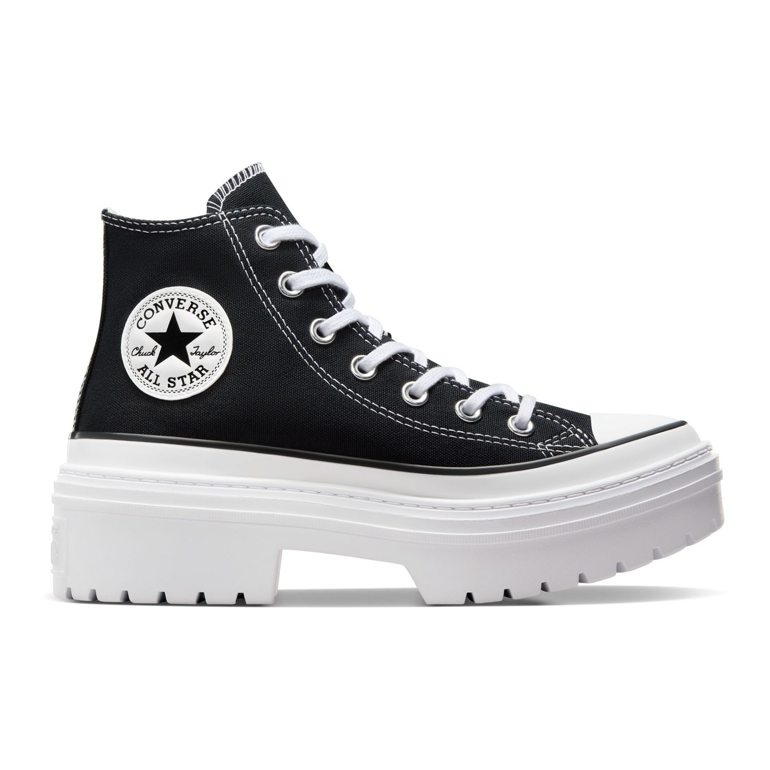 Black deals on black converse high s