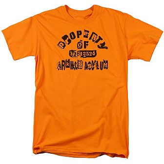 Batman Property Of Arkham Short Sleeve Adult T-shirt
