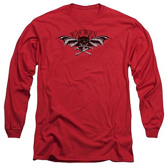Batman Wings Of Wrath Long Sleeve Adult T-shirt