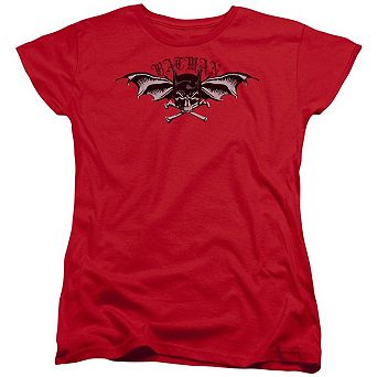 Batman Wings Of Wrath Short Sleeve Womens T-shirt
