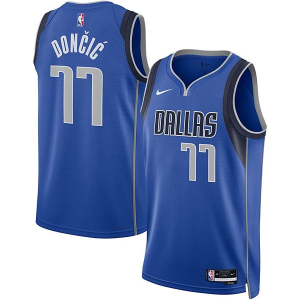 Unisex Nike Luka Don i ‡ Royal Dallas Mavericks Swingman Jersey - Icon ...