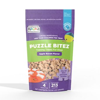 Outward Hound Puzzle Bitez Apple Bacon Training Treats