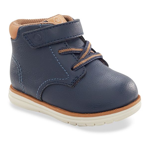 Stride Rite 360 Oliver Toddler Boy Navy Boots - Navy (4 T)