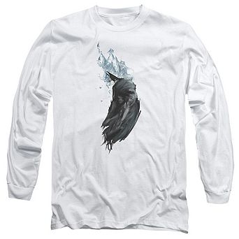 Batman Wash Long Sleeve Adult T-shirt