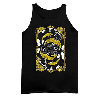 Beetlejuice We Got Worms Adult Tank Top