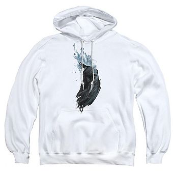 Batman Wash Adult Pull Over Hoodie