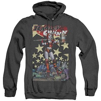 Batman Quinn One Adult Heather Hoodie