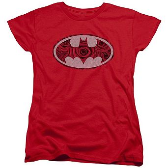 Batman Rosey Signal Short Sleeve Womens T-shirt