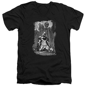 Batman Sketchy Shadows Short Sleeve T-shirt