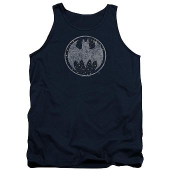 Batman Starry Night Shield Adult Tank Top