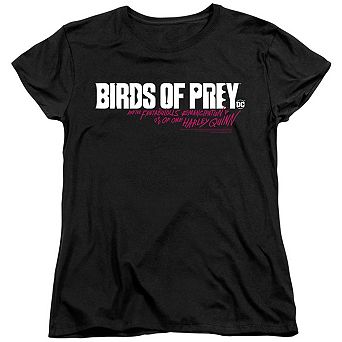 Birds Of Prey Horizontal Logo Short Sleeve Women´s T-Shirt