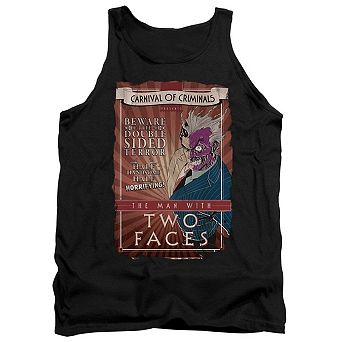 Batman Two Faces Adult Tank Top