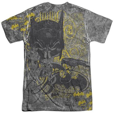 Batman Nevermore Short Sleeve Adult 100% Poly Crew T-shirt