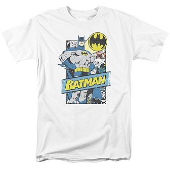Batman Out Of The Pages Short Sleeve Adult T-shirt