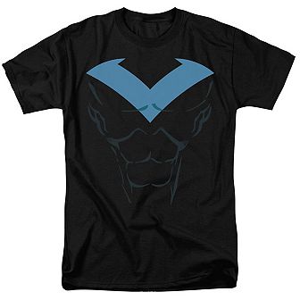 Batman Nightwing Uniform Short Sleeve Adult T-shirt