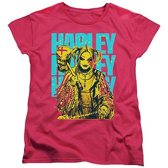 Birds Of Prey Harley Painted Short Sleeve Women´s T-Shirt