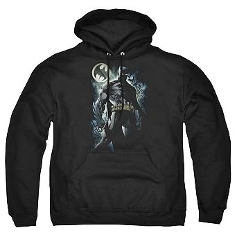 Batman The Knight Adult Pull Over Hoodie